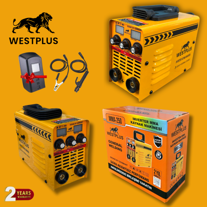 West Plus mma250 Mini inverter kaynak makinesi - Görsel 2