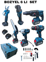 Bozyel 6 lı set akülü profesyonel makineler - Görsel 3
