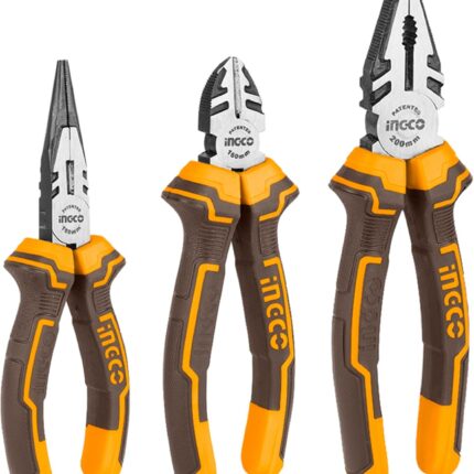 Ingco HKPS08318 Pense Seti - 3 Parça Profesyonel pense seti