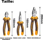 Ingco HKPS08318 Pense Seti - 3 Parça Profesyonel pense seti - Görsel 2
