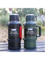 D.kadi Tutacaklı 2.5 lt Çelik Termos 304 SUS KROM PASLANMAZ