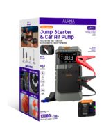 auhma A7711 Jump Starter / Akü Takviye Cihazı | 4'ü 1 Arada Powerbank, Hava Kompresörü, LCD Ekran, 1 - Görsel 3
