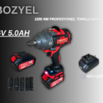 BOZYEL 1200 NM PROFESYONEL TORKLU MATKAP SOMUN SÖKME  36 V   TAŞIMA ÇANTASI İLE
