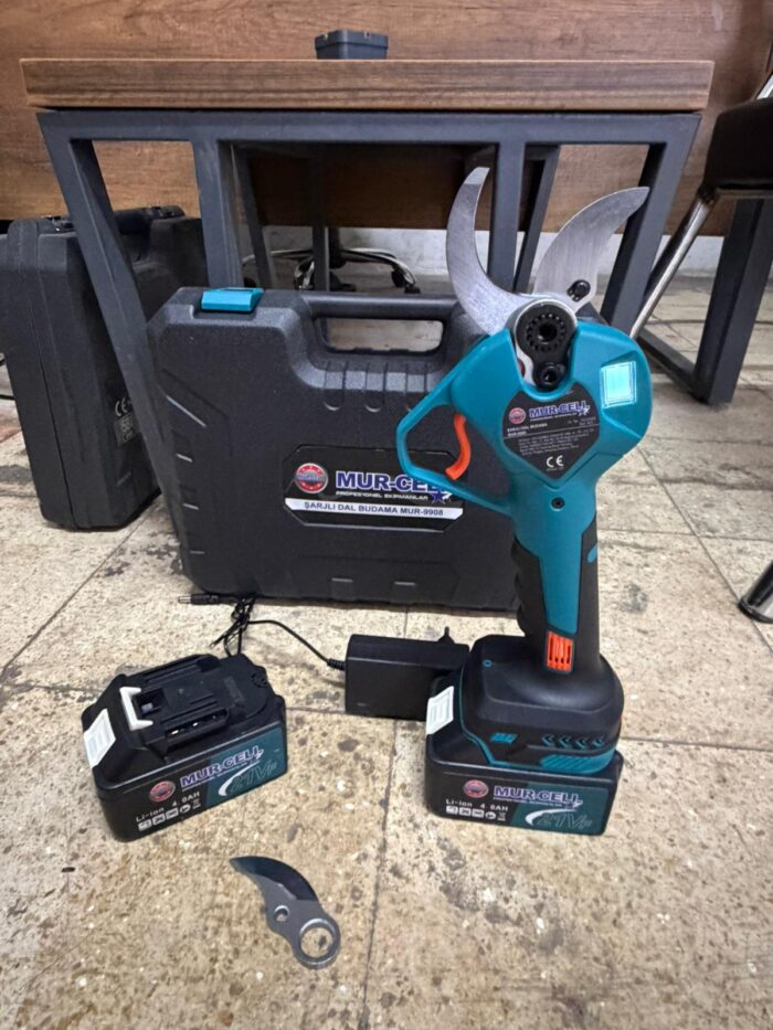 MUR-CELL ŞARJLI DAL BUDAMA MAKASI (MUR-9908)  50 mm Budama makası - Görsel 4