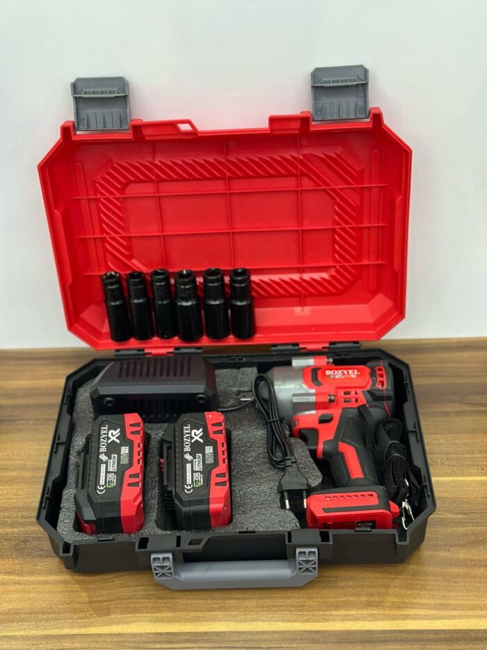 Bozyel 36v 1000 nm profesyonel torklu matkap somun sökme  kömürsüz motor - Görsel 2