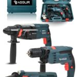 Assur Profesyonel Elektrikli 3'lü Set Matkap,Taşlama,Kırıcı/Delici Hilti elektirikli set