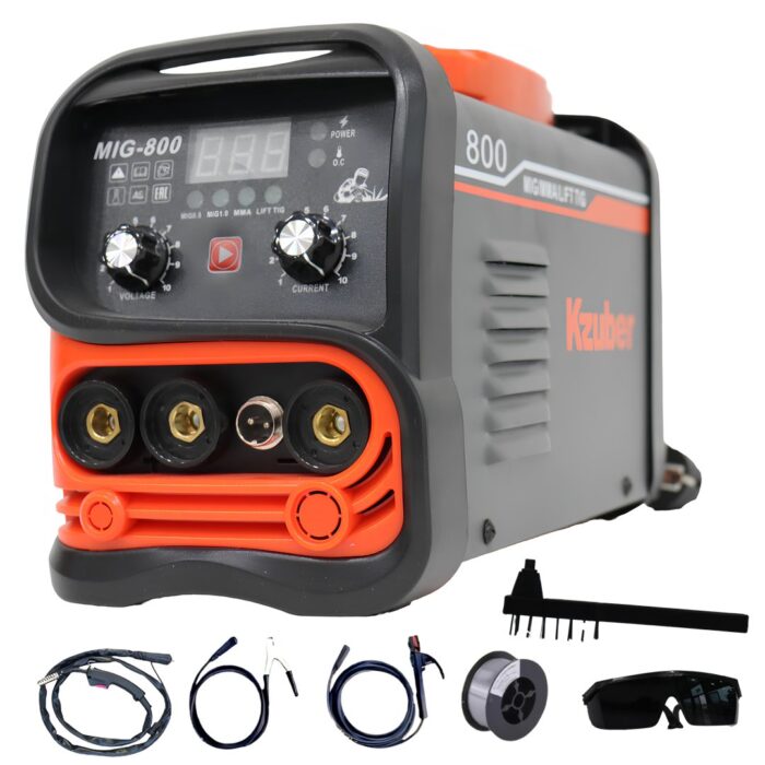 Kzuber MIG-800 Yeni Nesil Gazsız Gazalti Kaynak Makinesi German Style 3 Fonksiyonlu - Görsel 2