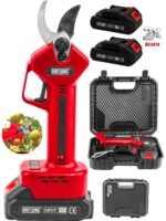 Daflong Dfl Series Yeni Nesil Çift Batarya Çelik Şanzuman Şarjlı Bağ Makası-Krmz - Görsel 2