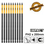 Ingco Bits Uç Ingco SDBIM11PH283 Endüstriyel Darbeli Uzun 200 mm - Görsel 2