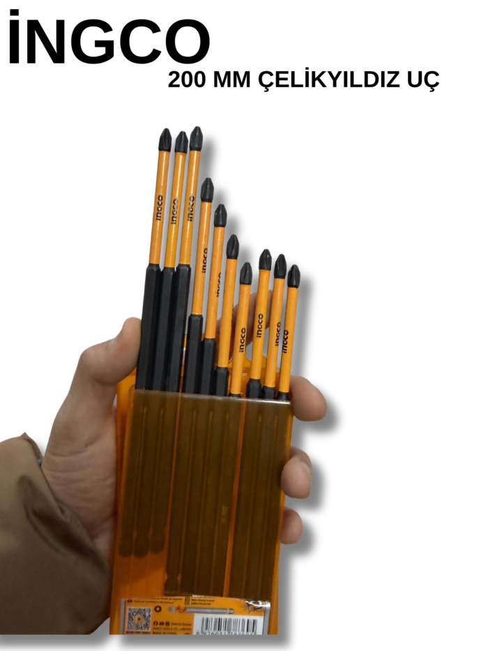 Ingco Bits Uç Ingco SDBIM11PH283 Endüstriyel Darbeli Uzun 200 mm - Görsel 4