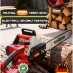 RYNDOR DESİGNE BA011143 ORJİNAL 1880W ELEKTRİKLİ ZİNCİRLİ AĞAÇ KESME HIZAR BIÇKI MAKİNESİ 3/8 57 DİŞ - PROFESYONEL AĞAÇ KESME TESTERESİ