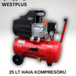 WEST PLUS 25 LT HAVA KOMPRESÖRÜ YAĞLI SİSTEM TAM PROFESYONEL