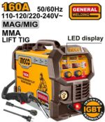 İNGCO 160A GAZALTI 3 in 1  İNVERTER KAYNAK MAKİNESİ PROFESYONEL SERİ