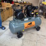 WEST PLUS 100 LT  HAVA KOMPRESÖRÜ PROFESYONEL  ÇİFT PİSTON